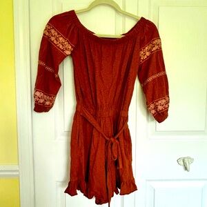 American Eagle Outfitters Romper Jumpsuits Women embroidered size xxs